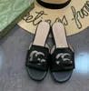 New Flat Slippers Female Square Toe Flat Casual Fairy Style Leather Slippers Wholesale