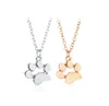 2019 New Tassut Cat Dog Dog Paw Print Animal Necklace Women Jewelry Jewelry Deliceal Statement Necklace Set Gift N1912905784