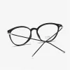 Lenses Transparent Gray Oval Nearsighted Glasses Ultralight Tr90 Steel Wire Leg Prescription Eyeglasses Diopter 0 0.5 1.0 to 6.0