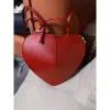 Etiqueta de designer de alta qualidade Rótulo original 2024 Novo bolsa de amor couro Crossbody Mini ombro bolsa de ombro, bolsa de casamento