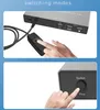 8K 60Hz HDMI KVM Switch 2x1 4K 120Hz HDMI USB KVM Switcher Selettore 2 in 1 Out HDR HDCP2.3 per 2 PC condividi tastiera mouse Monitor
