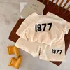 2024 NOVAS ROODOS DE BEBÊS Conjunto de crianças E Designers shorts de camisetas