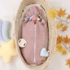 Taschen Baby Schlafsack gestrickt Neugeborene Jungen Mädchen Schlafsack warm modische modische Kleinkinder -Kinderwagen Swaddle 06m Hüllkurve Herbst -Wraps