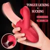 YPM Rechargeable Nipple Masturbator Clitoral sucker Stimulator Mini Clit Rose Tongue Licking Vibrator Sex Toys For Women