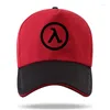 Ball Caps Half Life 2 Game Logo Stampa Colore abbinata Cappelli da baseball Cappelli Casquette Adattati Papà hip hop casual per uomini donne unisex