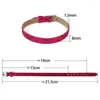 Bracelets de charme 10pcs/lote 8mm lantejoura de couro pu de couro diy pulseira ajuste para letras deslizantes Presente de acessório