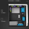 Tischtuch Morgenlicht Computerkoffer Desktop DIY Full Side Permeable RGB Gaming Wasser gekühlt große Board ATX