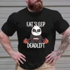 Men's T-Shirts Rat Unisex T-Shirt DONUT GIVE UP Donut Funny Gym Rat Bodybuilding Crewneck Shirt Men Casual Short Slve Tops T240425