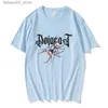 T-shirt maschile Doja Cat Singer Stampa Stampato Cartoon Graphic Womens Cotton Short Short Cotton Aesthetics Gothic Q240425