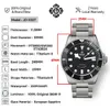 IPOLS IX DAO LHD WATCH PT5000 Mechanischer Sapphire Edelstahl BGW9 Automatische Herren 39 -mm -Tauchgelenkwache 240424