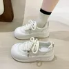 Casual Schuhe Comemore Big Head Hochqualität Frauen 2024 Frühling Dicke Boden Damen Leichtes Schuh weibliche Plattform -Sneaker