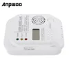 Anpwoo New Co Carbon Monoxide Alarm Detector LCD Digital Home Security Indepedent Sensor Safety