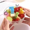 Forks Animal Picks Mini für Kinder süße Obstgabel Bento Box Accessoires Dekoration