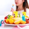 Forks Animal Picks Mini für Kinder süße Obstgabel Bento Box Accessoires Dekoration