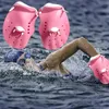 5st vuxna barn Professionella simning paddlar girdles korrigering handfenor flippor palmfinger webbbed handskar paddla vatten 240411