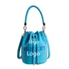 Luxe ontwerper Miozj Bucket Bag Dames Nieuwe gepersonaliseerde tekenreeks Bucket Bag Fashion Crossbody Bags