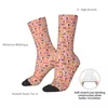 Men's Socks Wes Anderson Movie Characters Harajuku High Quality Stockings All Season Long Accessories For Unisex Gifts