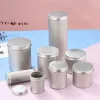 JARS METAL TEA PANITER GŁODY ALUMINUM TOKT 80ML1000ML CYLINDRYCZNY Miecznik Jar Przenośna herbata cukierka