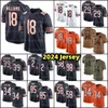 18 Caleb Williams DJ Moore Football Jersey Dandre Swift Jaquan Brisker Darnell Wright Mooney Cole Kmet 15 Roma Odunze Devin Hester Walter Payton Keenan Allen