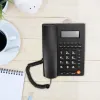 Tillbehör Business Office Home Use Corded Fast telefon Fast telefon Desk Phone med uppringande identifiering Telefono