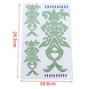 Dövme Transfer Su geçirmez Anime Genshin Etki Sticker Cosplay Prop Xiao Aksesuarları Dövme Stickers 240427