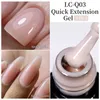 LILYCUTE 7ML Szybki żel do paznokci Vernis Półprzepustny akrylowy kryształ biały przezroczysty nagi polski UV Konstrukcja 240425