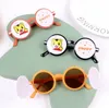 Children Flip Tiger Cartoon Reducir Gafas de sol polarizadas para niños Protección solar al aire libre UV400 Niños 240419