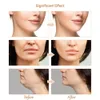 Mikrolauf -Facelift -Maschine LED PON Therapie Erhitzte Schlampenmassagegeräte Doppelkinn Jaw V Line Anti -Aging Wrinkle Beauty 240425