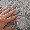Carpete de cor sólida absorvente tapetes curvos e porta não deslizante para banheiros de casa Toários de banho Q240426