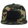 Ball Caps de haute qualité USA Flag Camouflage Baseball Cap pour hommes Snapback Hat Army American Flag Cap Base Bone Tamiker Gorras J240425