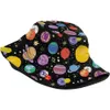 Wide Brim Hats Bucket Hats Cartoon Space Planet Fisherman Hat Hip Hop Gorilla Summer Neutral Bucket Hat Outdoor Garden Beach Camping Hiking Travel Fishing Hat 240424