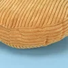 Kussen 40 cm ronde corduroy kussen zachte plush kussenvloer futon bank achter kussen yoga mat kantoor ronde kussen taille kussens