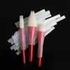 Makeup Brushes Protective Net 10 Pcs Wide Cosmetic Tools Pen Cover Protector Plastic White Sheath Mesh