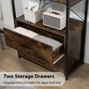 Industrial Wood Bookcase Retro Bookhelf Storage Display Rack Utility Book Hylla