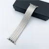 Titta på band Elastic Strap for IWatch Ultra 2 49mm 40mm 44mm 42mm 45mm rostfritt stål Strap Watch Series 9 8 7 6 5 4 3 SE Extension 240424