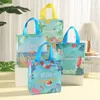 Bolsas de almacenamiento bolsas de compras en la playa regalo no tejido para fiestas hawaianas dulcesTOTA TOTE LUAU