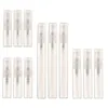 Bouteilles de rangement 12 pcs pulvérisation bouteille de voyage pulvérisables portables rechargeables faire des colonies de parfum blanc vide