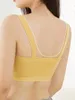 Bras Pure Cotton Band Beauty Back Ladies Underwear Todin de pein à poitrine fixe intégrée Top rassemblé Sports