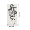 Tattoo Transfer 12 Snake Tattoo Stickers Goth Snake Tijdelijk voor vrouwen Rose Fake That Look and Dast Long 240427