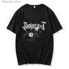 T-shirt maschile Doja Cat Singer Stampa Stampato Cartoon Graphic Womens Cotton Short Short Cotton Aesthetics Gothic Q240425