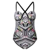 Swimwear femminile da bagno femminile Stampa bikini Set da nuoto da bagno da bagno abito da bagno in spiaggia monokini spiaggia costume da bagno estate set di bikini a vendita calda 2024 D240424