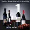 Bar ferramentas de bares dispensador de ar elétrico dispensador de álcool inteligente dispensador de álcool rápida vinícola de vinho USB Charging Wine Doser automático 240426