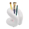 Toothbrush Holders Cream white ceramic bracket modern toothbrush bracket makeup brush bracket 240426