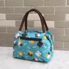 Canvas tas dames 2024 Nieuwe tas stoffen tas lunchbox draagtas pendelen naar werk kleine stoffen tas bento tas kleine handtas d8