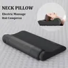 Sleep Sleep Electric Heating Nou Massage Pillow Améliorer la relaxation du coussin de la colonne vertébrale cervicale chaque nuit 240416