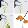 Dog Apparel Poop Bag Holder 5pcs Puppy Waste Carrier For Leashes Dispenser Walking Running Bicycle Accessory