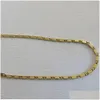 Anklets Simple Woman Casual/Sporty 14K Gold Chain Women Ankle Bracelet Jewelry Drop Delivery Otykt