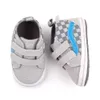 Bebek Ayakkabıları Erkek Kız Sneaker Yumuşak Anti-Slip Sole Yeni doğan Ayakkabılar Bebek İlk Yürüteçler Toddler Casual Canvas Crib Ayakkabıları