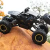 Electric/RC CAR 1 12/1 16 4WD RC-auto met LED-verlichting 2.4G Draadloze afstandsbedieningsauto Handcart Off-road Control Truck Childrens Toys