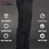 Plus taille pantalon tactique masculin étanche militaire pantalon de cargaison de cargais